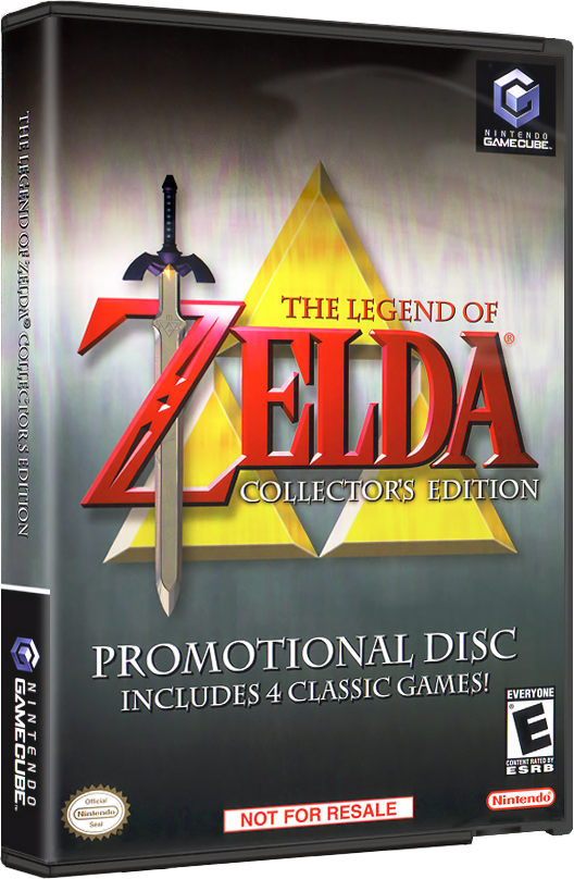 Zelda Collector's Edition Case