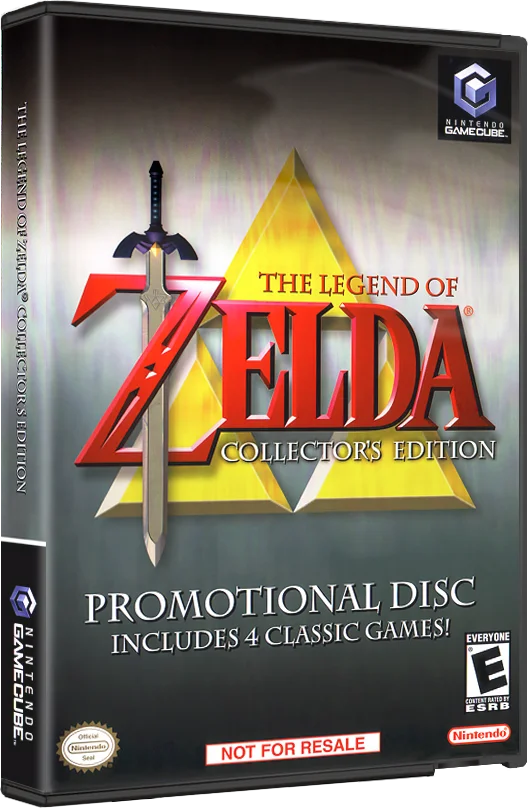 Zelda Collector's Edition Case