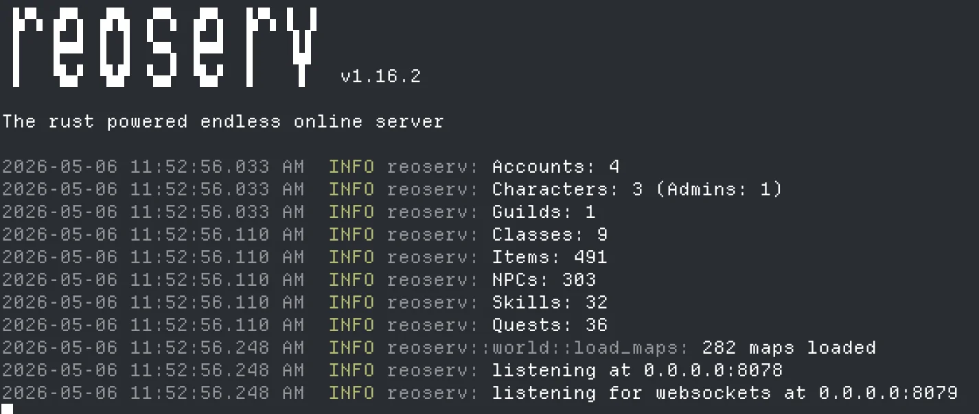 reoserv screenshot